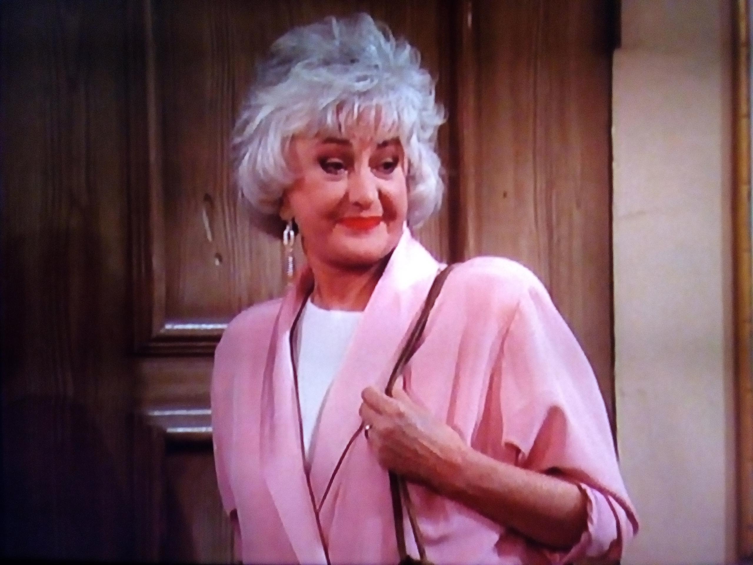 Dorothy Zbornak, played by Bea Arthur, is a substitute teacher with a sharp wit and a no-nonsense attitude.